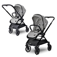 Baby Stroller REYA 3in1 with reversible handle GREY